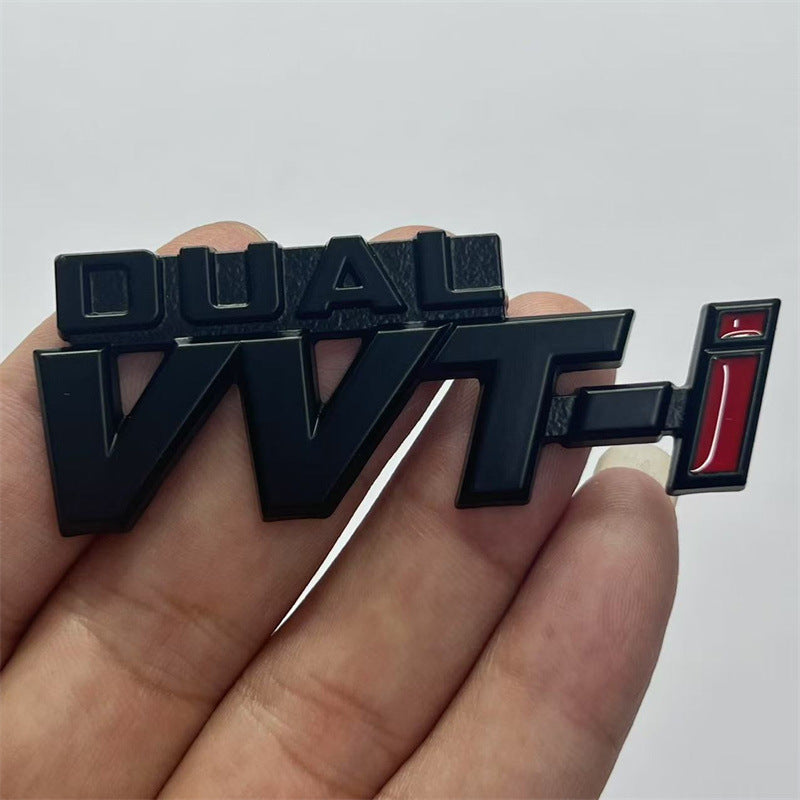 Suitable for Toyota logo DUAL VVT-i logo VVTI letter logo, new and old Corolla Vichy fenders