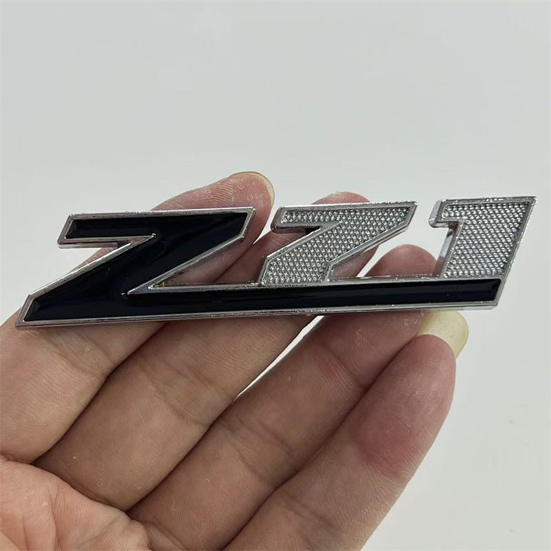 Auto metal modified car logo Z71 personalized metal car label Z71 car decoration car sticker, personalized tail sticker