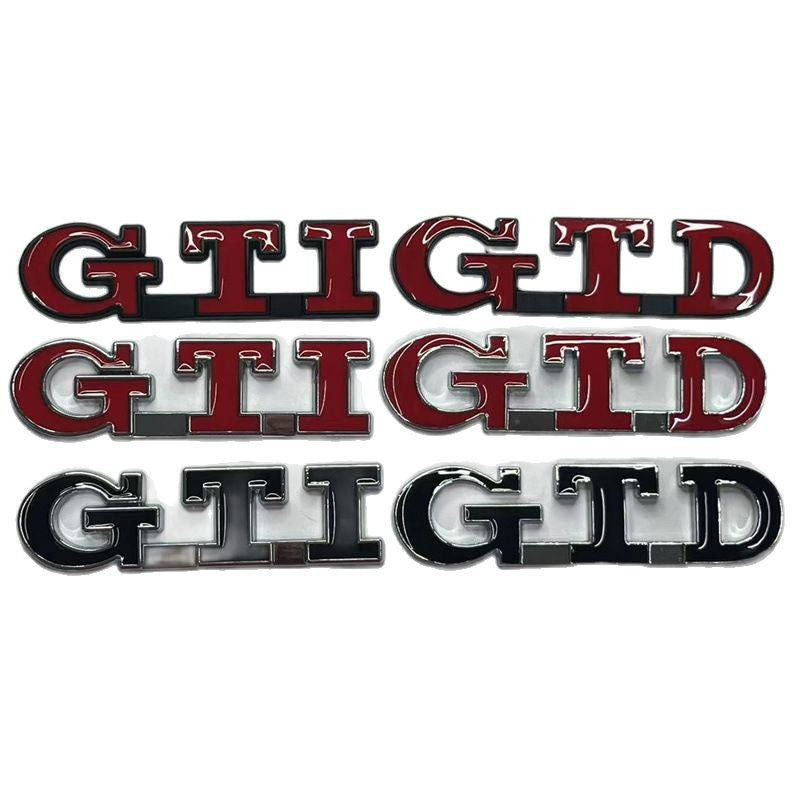 Suitable for POLO Golf GTI car logo, leaf board car logo, rabbit car sticker, personalized modification, tail label decorative sticker