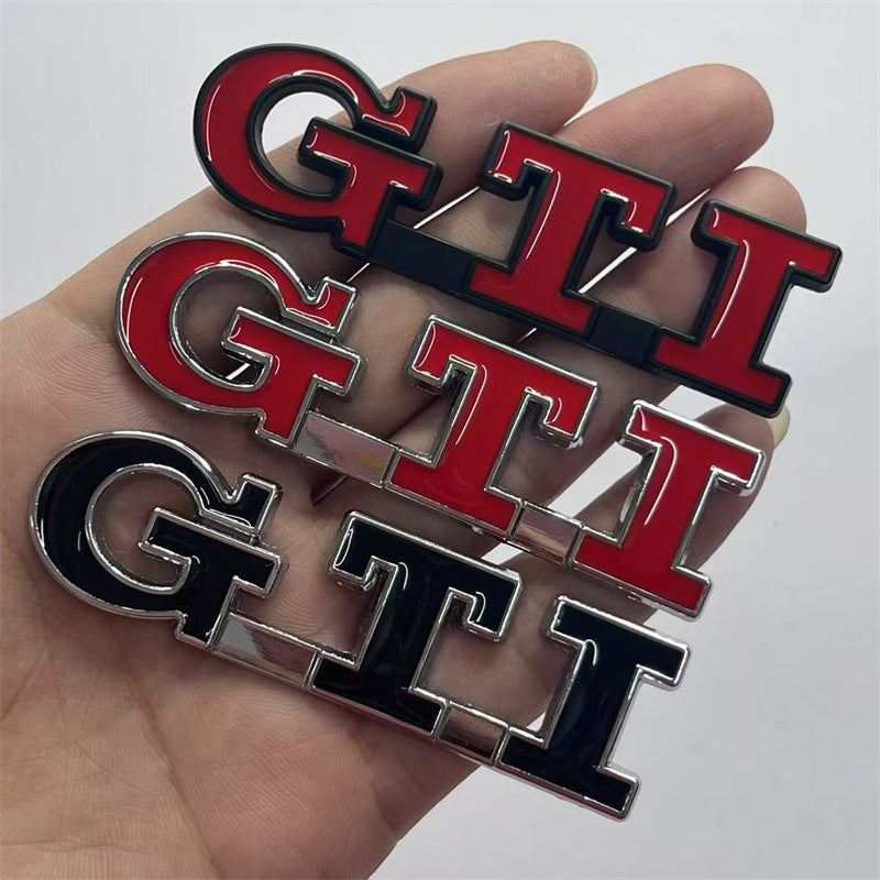 Suitable for POLO Golf GTI car logo, leaf board car logo, rabbit car sticker, personalized modification, tail label decorative sticker