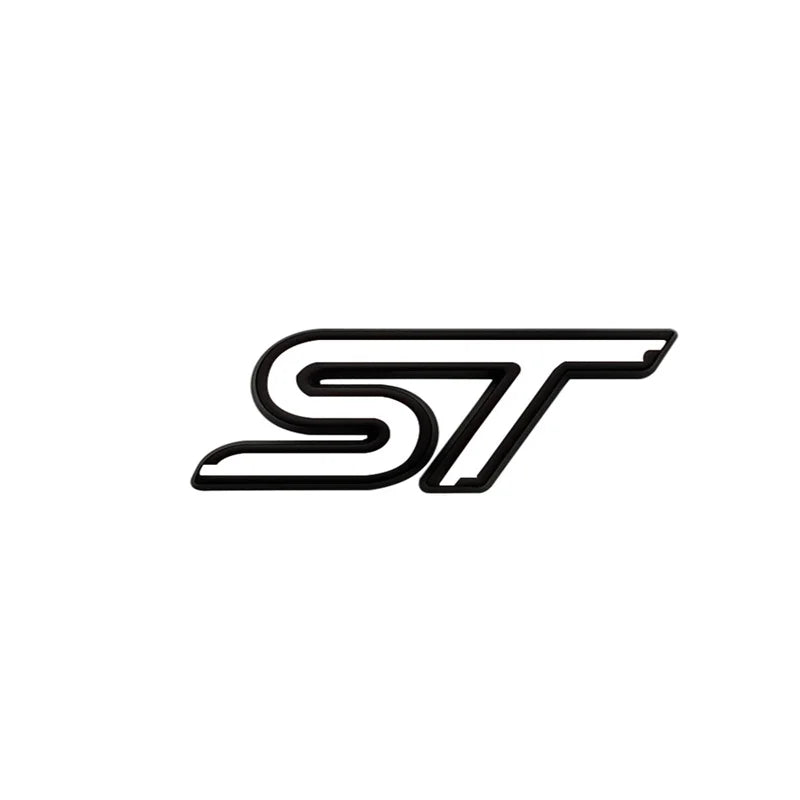 Metal Car Stickers Front Emblem Grille Badge for Ford ST Logo Focus Mustang Transit Mondeo Fusion Ranger Galaxy MK2 MK3 F150 MK5