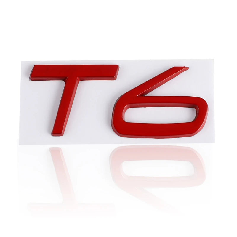 3D AWD T5 T6 Logo Emblem Badge Decals Car Sticker for Volvo V40 V60 V90 C30 XC60 XC90 XC40 S60 S90 S80 Car Styling Accessories