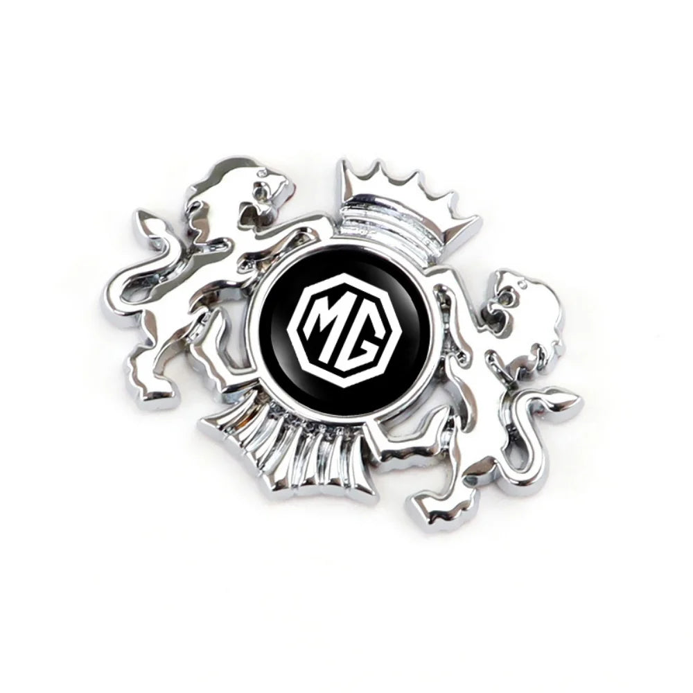 3D Car Styling Body Trunk Badge Lion Sticker Decal for MG ZS MG3 GT MG6 EV MG5 MG7 GS 350 360 750 ES HS EZS ZR TF Accessories