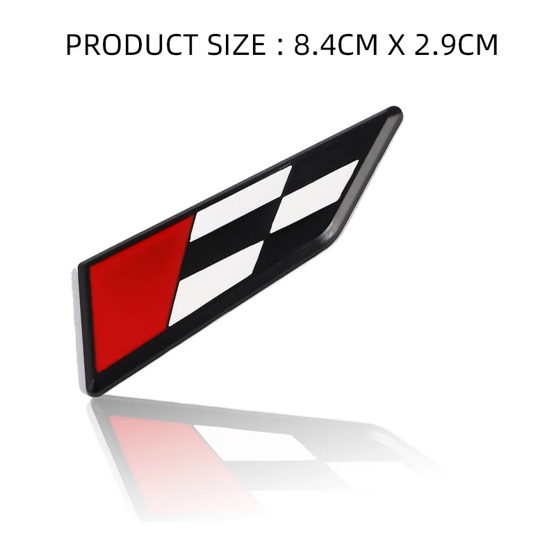 3D Car R Logo Cupra Rear Trunk Emblem Sticker Front Hood Grill Badge Decals for Seat Arona Leon Ateca Ibiza Altea Cupra Formula