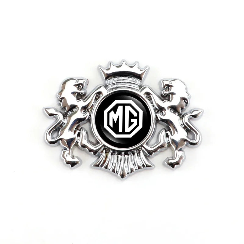 3D Car Styling Body Trunk Badge Lion Sticker Decal for MG ZS MG3 GT MG6 EV MG5 MG7 GS 350 360 750 ES HS EZS ZR TF Accessories