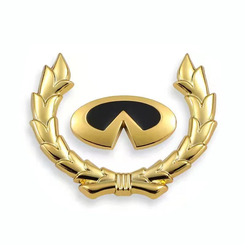 Aluminum Alloy Car Body Sticker Emblem Decal Styling Accessories for Infiniti Q30 Q50 FX35 G20 G35 Q60 Q70 QX50 QX60 QX70 QX80