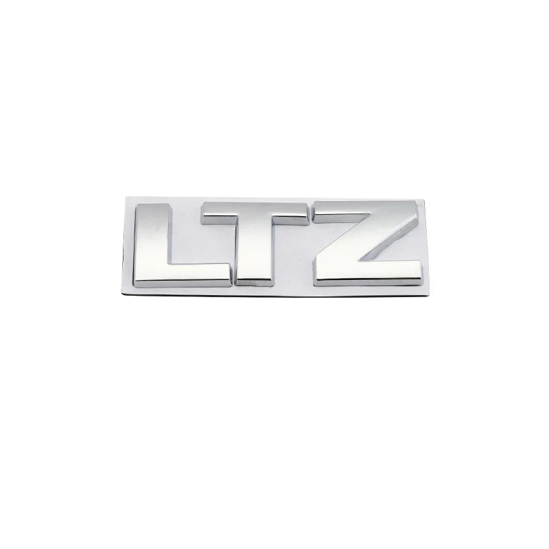 3D LTZ LT Letter Modified Emblem Car Rear Trunk Decal for Chevrolet Cruze Aveo Chevy Lacetti Cavalier Captiva Silverado Equinox