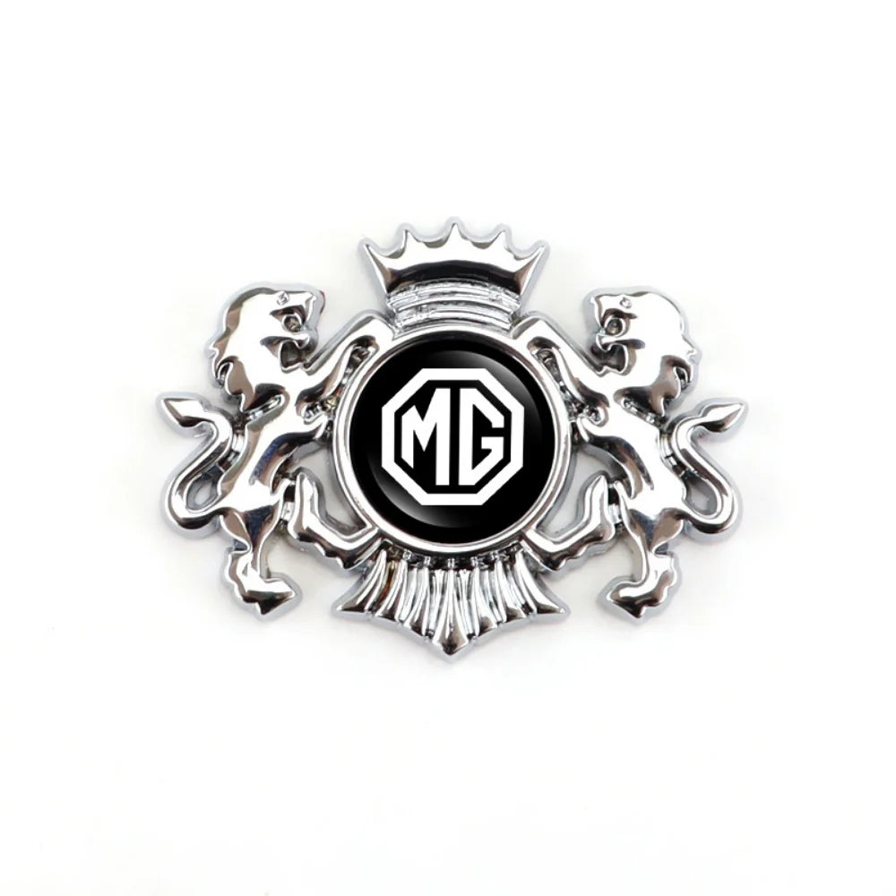 3D Car Styling Body Trunk Badge Lion Sticker Decal for MG ZS MG3 GT MG6 EV MG5 MG7 GS 350 360 750 ES HS EZS ZR TF Accessories