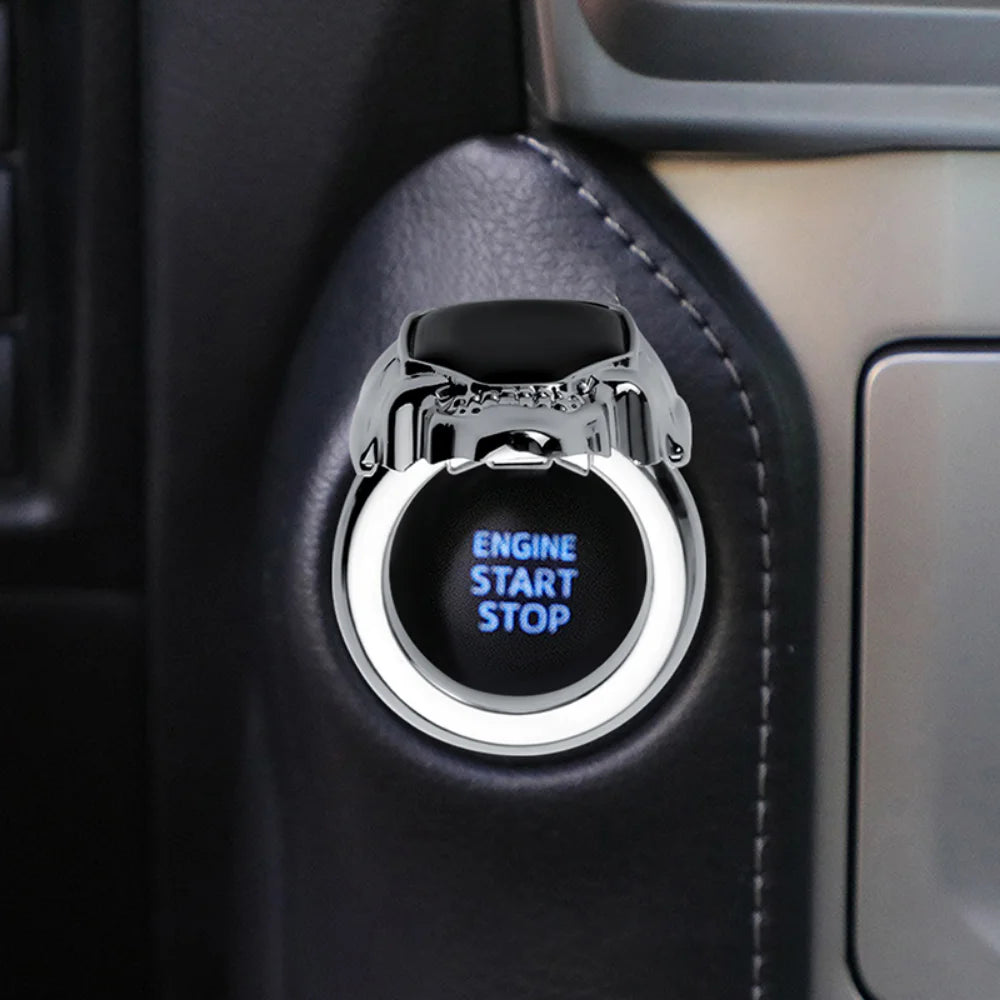 Car One-click Ignition Device Sticker for For MG Morris Garages MG 6 3 5 7 GT ZR ZS HS GS TF Hector RX5 RX8 Auto Accessories