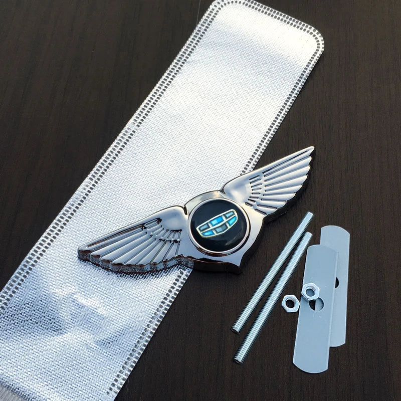 3D Car Front Grille Wings Emblem Sticker Side Badge Decal for Geely Emgrand GT EC7 EC8 X7 7 GE EV8 EX7 Vision CK GE MK bl gx7