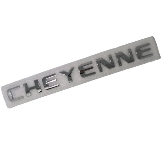 3D ABS Front Rear Tail Badge Car CHEYENNE Logo Emblem for Chevrolet Cruze Lacetti Trax Chevy Silverado Cavalier Aveo Captiva