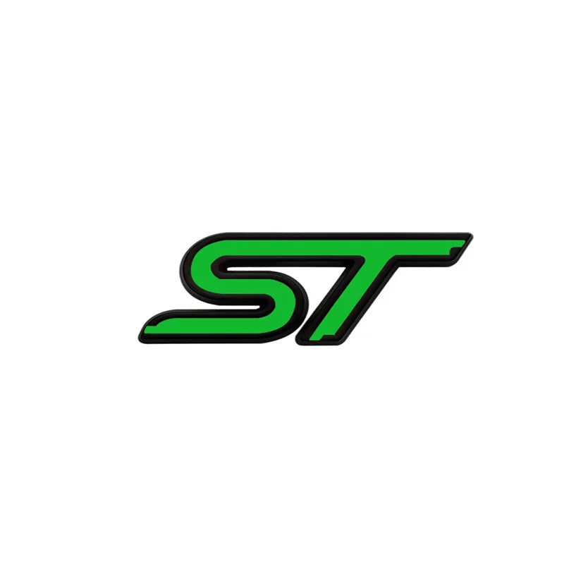 Metal Car Stickers Front Emblem Grille Badge for Ford ST Logo Focus Mustang Transit Mondeo Fusion Ranger Galaxy MK2 MK3 F150 MK5