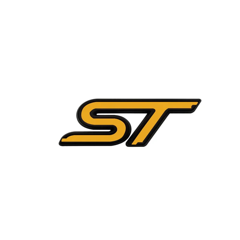 Metal Car Stickers Front Emblem Grille Badge for Ford ST Logo Focus Mustang Transit Mondeo Fusion Ranger Galaxy MK2 MK3 F150 MK5