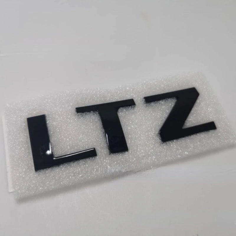 3D LTZ LT Letter Modified Emblem Car Rear Trunk Decal for Chevrolet Cruze Aveo Chevy Lacetti Cavalier Captiva Silverado Equinox
