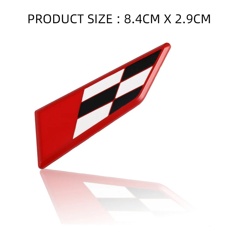 3D Car R Logo Cupra Rear Trunk Emblem Sticker Front Hood Grill Badge Decals for Seat Arona Leon Ateca Ibiza Altea Cupra Formula