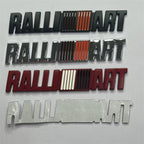 Suitable for Mitsubishi personalized car stickers, Yishenling, Lingshuai EVO modified RALLIART car logo metal body stickers