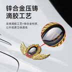 汽车VIP金属车贴 翅膀个性改装车身装饰引擎盖车贴侧标车窗贴尾标