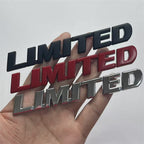 Suitable for Toyota Highlander LIMITED English car sticker, Highlander LIMITED metal modification label