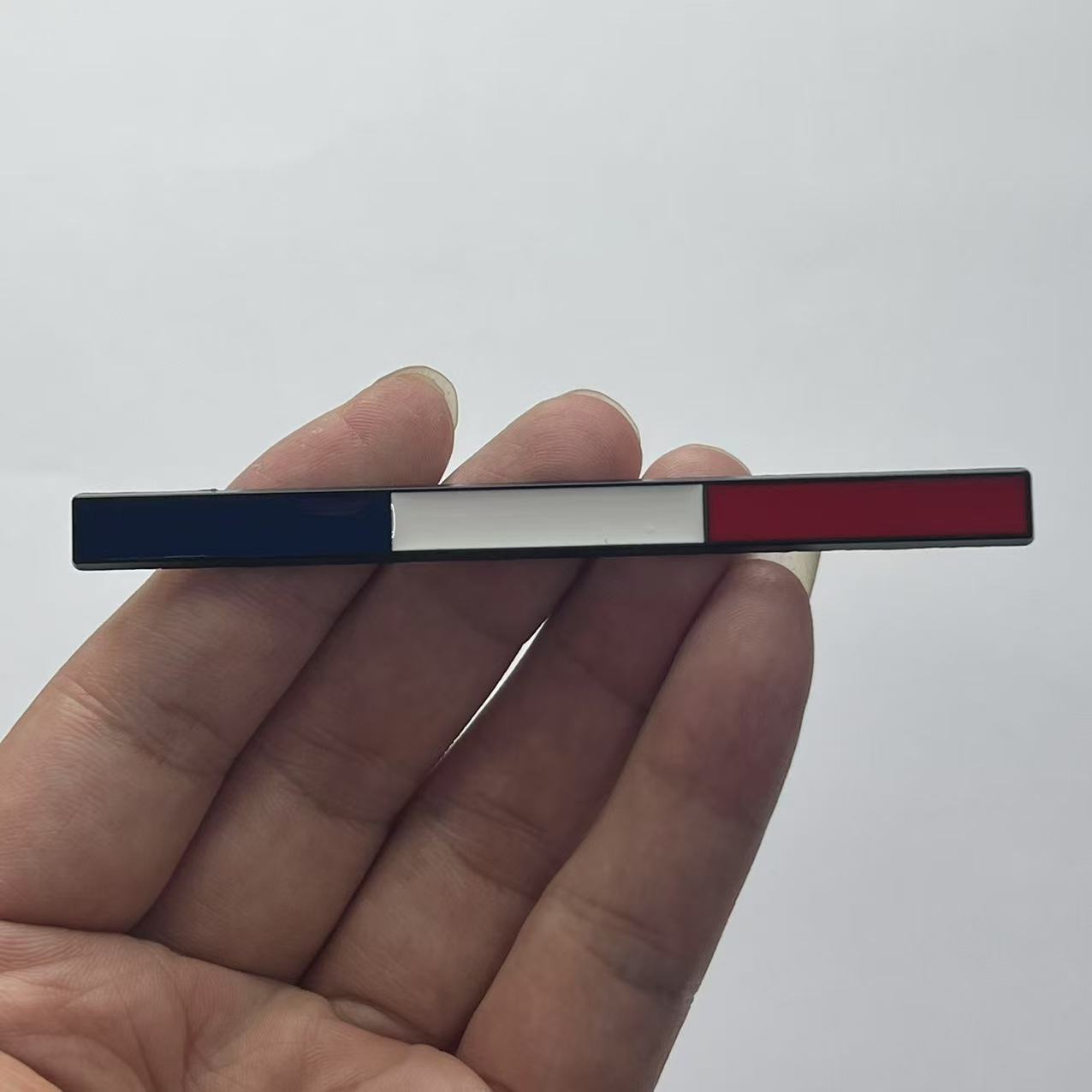 Cross-border hot sale, national flag car sticker, car flag metal side sticker, Germany, Italy, France tail sticker for loading cars