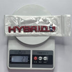 Suitable for Toyota RAV4 Ruizhi HYBRID environmentally friendly hybrid car logo, metal body sticker, rear sticker