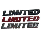 Suitable for Toyota Highlander LIMITED English car sticker, Highlander LIMITED metal modification label
