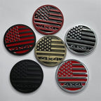 The new 4x4 American flag decorative sticker is suitable for Jeep, Chevrolet, pickup truck modified 4x4 American flag car sticker