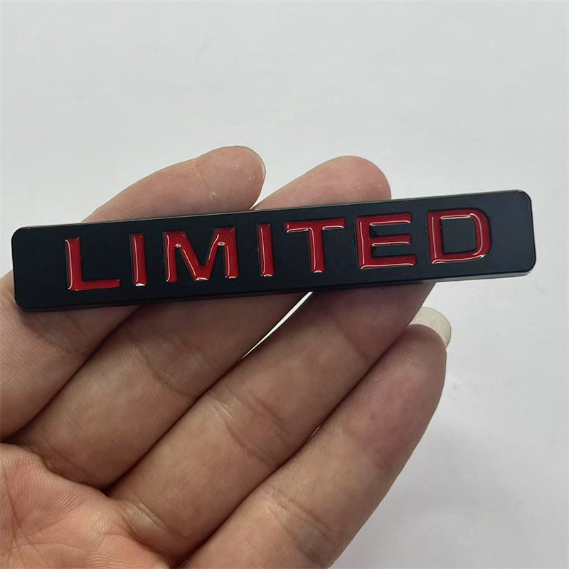 Metal limited edition car logo for jeep wrangler, compass, freelancer, free light car sticker