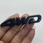 Suitable for decorative stickers RAV4 4WD car logo word label tail label RAV4 upgraded car sticker 4wd body sticker car logo