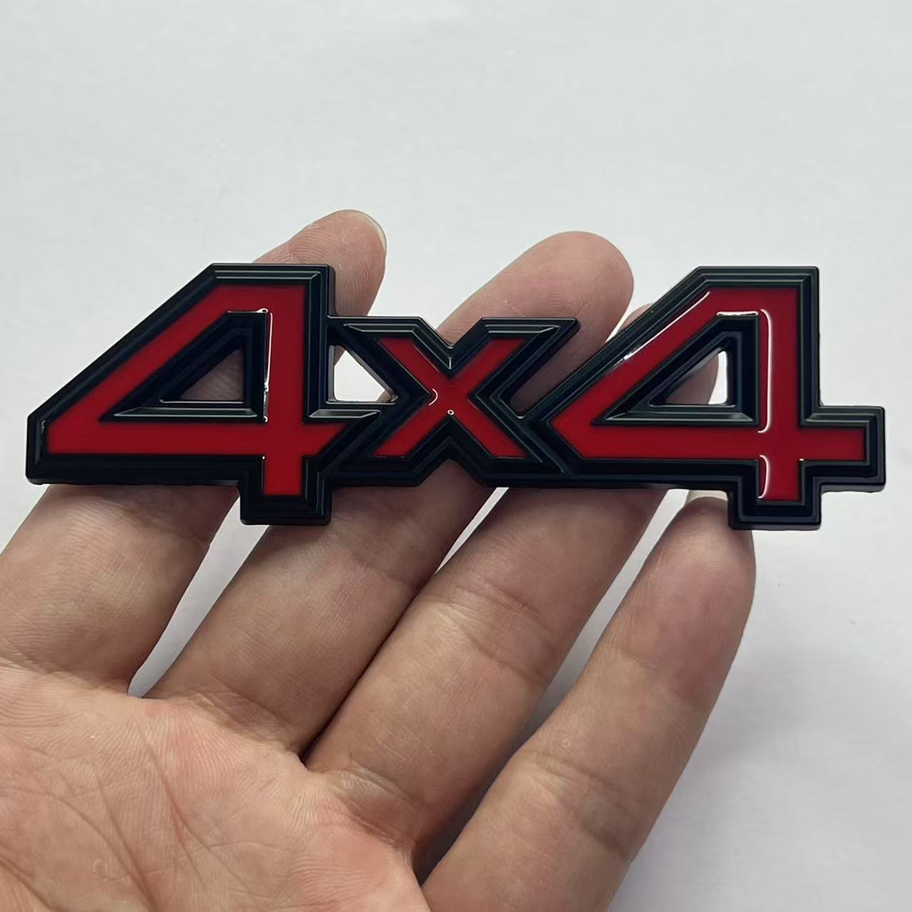 Off-road vehicle 4-wheel drive car sticker 4X4 body sticker modified body tailgate decorative sticker 3D three-dimensional sticker car sticker middle net sticker