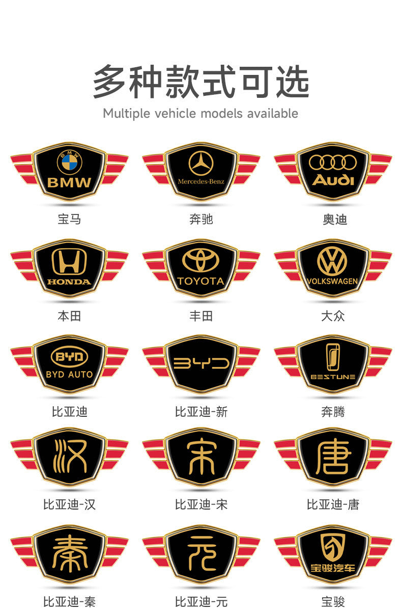 Car VIP car metal car sticker 3d three-dimensional side label personalized creative body decoration modification sticker supplies tail label