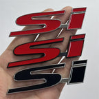 Metal rear tail mark SI modification, car sticker, suitable for Honda, Civic crv XRV crown tail mark side mark