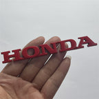Suitable for Honda modification HONDA trunk logo labeling, metal one-piece English letter decorative body sticker