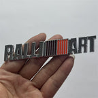 Suitable for Mitsubishi personalized car stickers, Yishenling, Lingshuai EVO modified RALLIART car logo metal body stickers