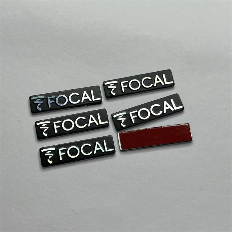 Suitable for various vehicle audio labels, modified FOCAL Jinlang audio labels, upgraded labels