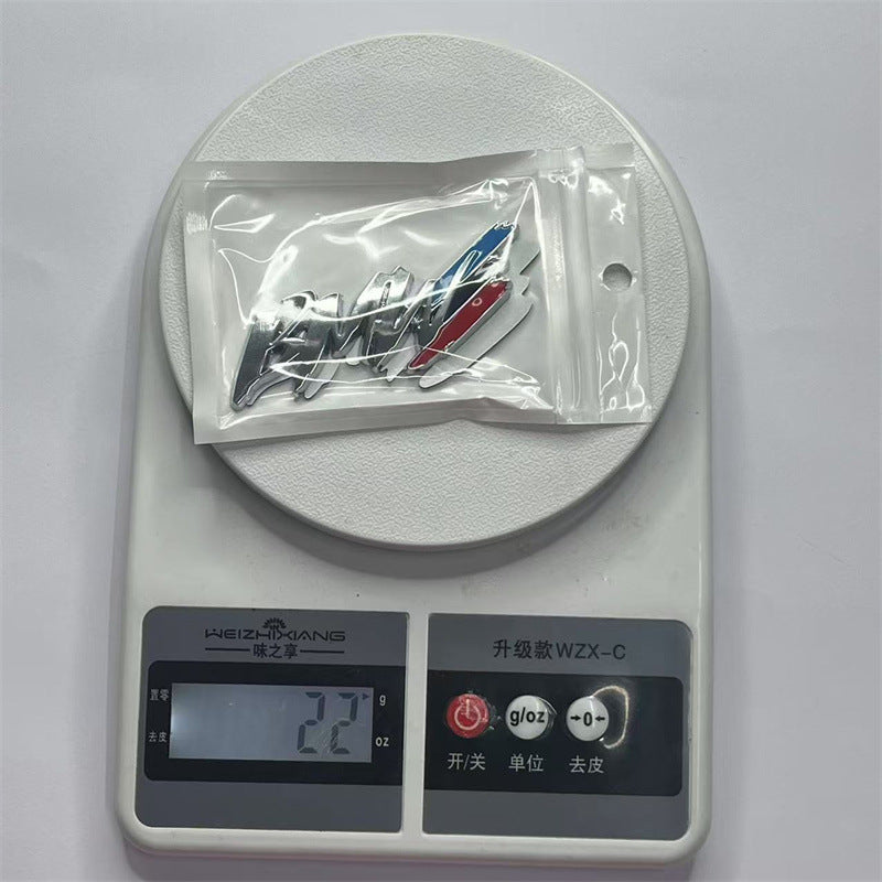 Suitable for BMW BMW fender side sticker M sticker car sticker modified 3 series 5 series X1X3 metal decorative tail sticker