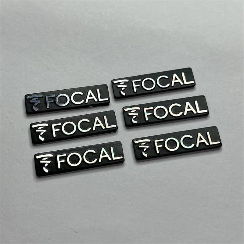 Suitable for various vehicle audio labels, modified FOCAL Jinlang audio labels, upgraded labels