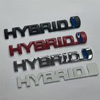 Suitable for Toyota RAV4 Ruizhi HYBRID environmentally friendly hybrid car logo, metal body sticker, rear sticker