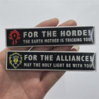 World of Warcraft car sticker wow car sticker for tribal alliance Warcraft car logo, fuel tank sticker rear scratch sticker