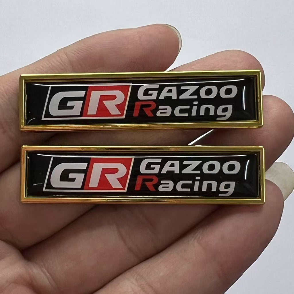 Car Metal Car Logo GR Performance Badge Fender CARCOROLLA Car Side Label