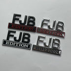 Cross-border exclusive supply, car modification label #FJB EDITION body sticker rear label FJB EDITION fender