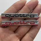 Quattro labeling, suitable for Audi A4LA3A5A7A6LQ3Q5Q7 logo, 4WD tail modification label