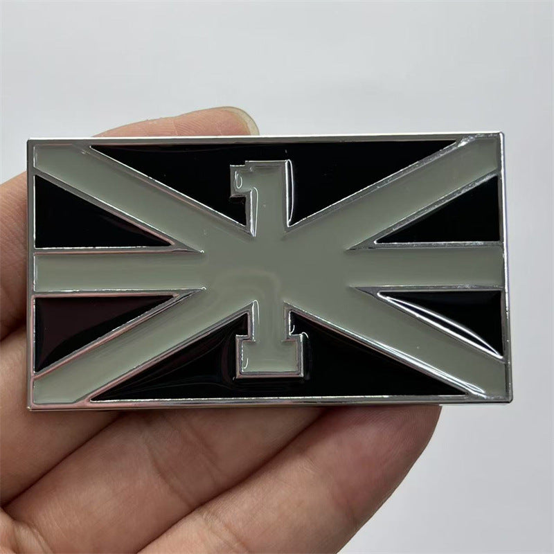 Applicable to British Royal, Land Rover car stickers, Range Rover Star Union Jack metal body decoration stickers side stickers tail stickers