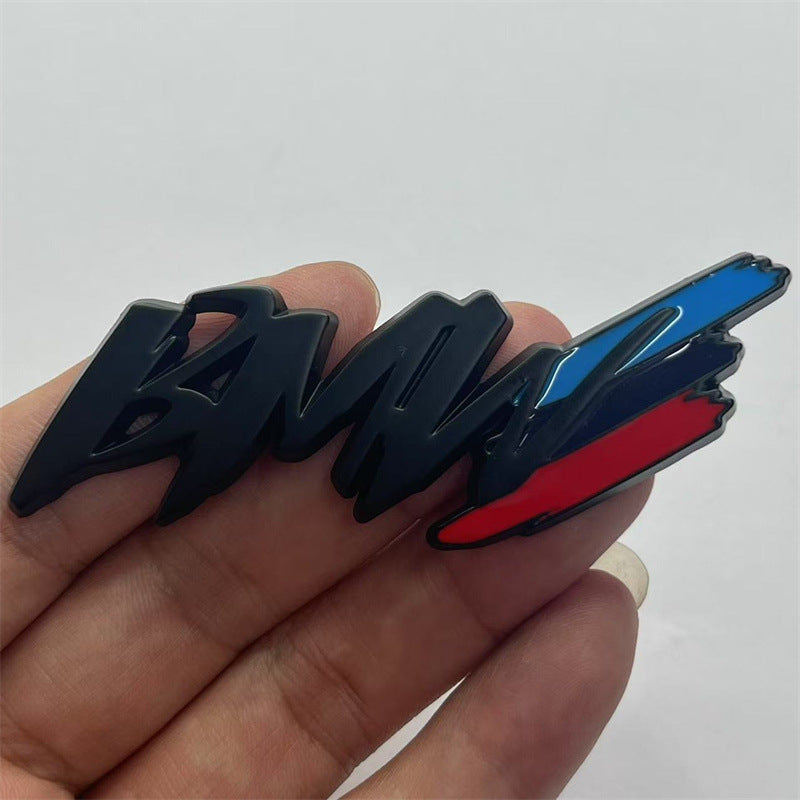 Suitable for BMW BMW fender side sticker M sticker car sticker modified 3 series 5 series X1X3 metal decorative tail sticker