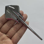 Car 3D personalized metal modified stingray car logo, three-dimensional labeling, fender stingray side label body sticker