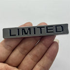 Metal limited edition car logo for jeep wrangler, compass, freelancer, free light car sticker