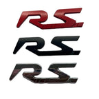 Suitable for RS car logo Renault logo tail logo modification sticker RS LINE sticker Sports side sticker Metal body sticker