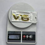 Suitable for V6 labeling Toyota Prado V6 metal side label, overbearing modified logo Landcool Luze tail label