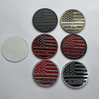 The new 4x4 American flag decorative sticker is suitable for Jeep, Chevrolet, pickup truck modified 4x4 American flag car sticker