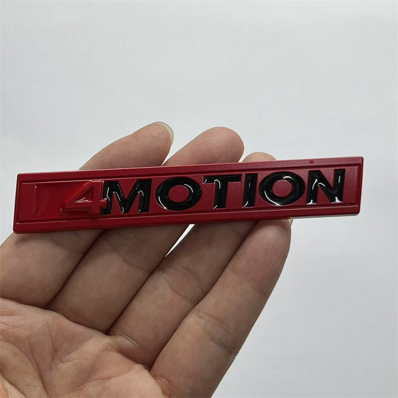 Applicable, Maiteng Tanyue Exploration Song Tuyue Passat Fender 4MOTION four-wheel drive mark tail mark, modified car sticker