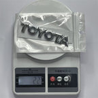 Suitable for Corolla Camry Ruizhi Corolla Crown Highlander Modified Metal TOYOTA Tailbox Labeling